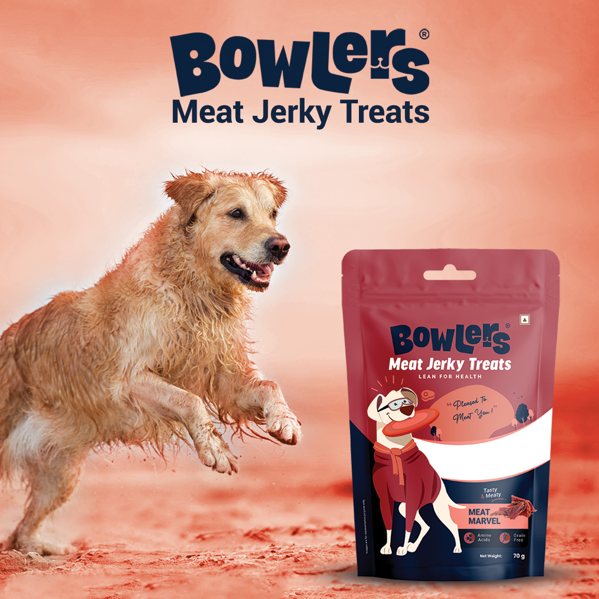 Bowlers Meat Jerky Treats