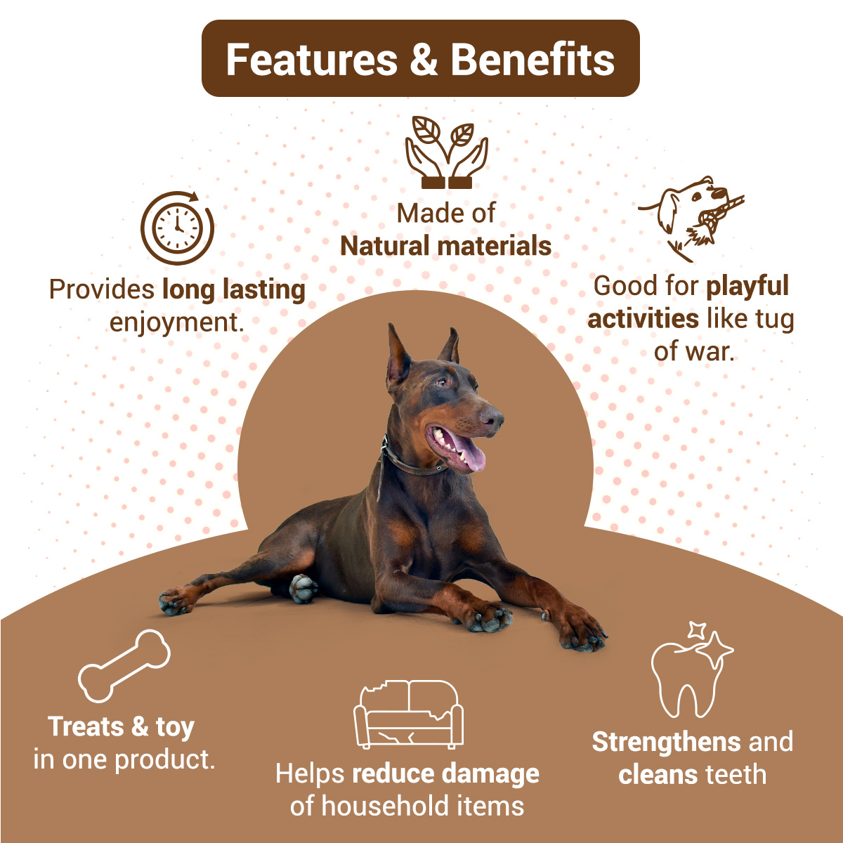 Features & Benefits of Marionette Chewrope