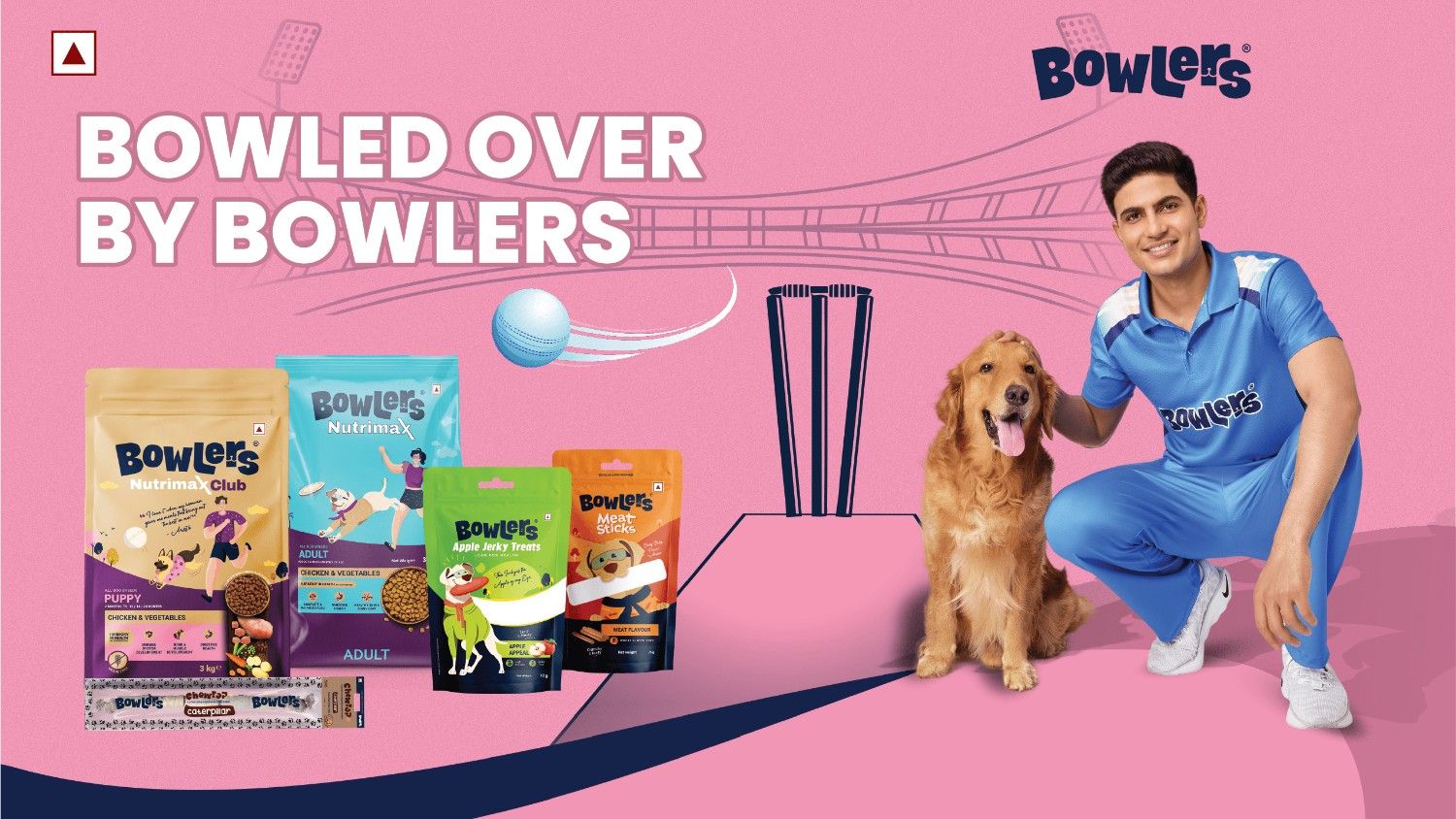 every batsman needs a bowler shubman gill dog pet food