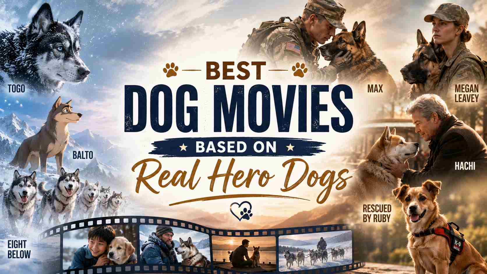 Best Dog Movies Based on Real Hero Dogs